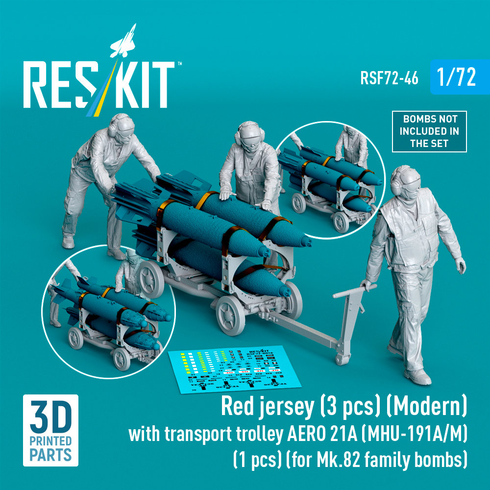1/72 Red jersey (Modern) w/ transp.trolley AERO 21