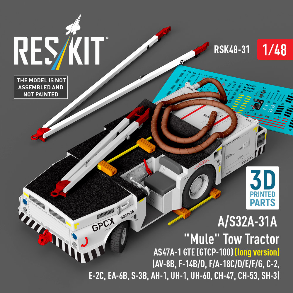 1/48 A/S32A-31A Tow Tractor AS47A-1 GTE (GTCP-100)