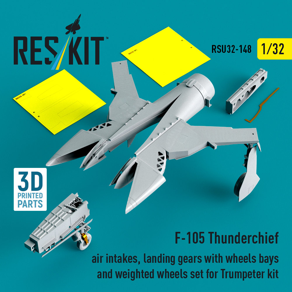 1/32 F-105 Thunderchief exterior big set (TRUMP)
