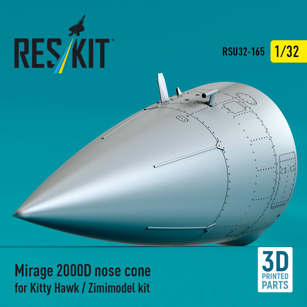 1/32 Mirage 2000D nose cone (KITTYH/ZIMMI)