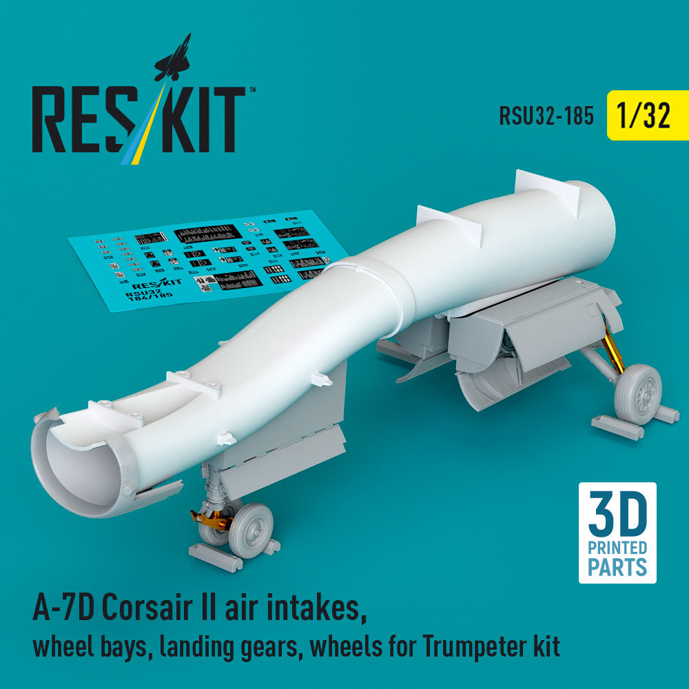 1/32 A-7D Corsair II - detail set  (TRUMP)