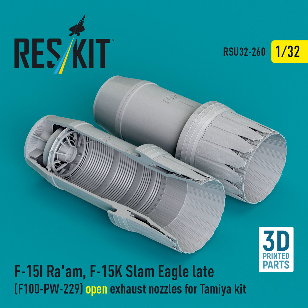 1/32 F-15I Ra'am, F-15K Slam Eagle late exh. (TAM)