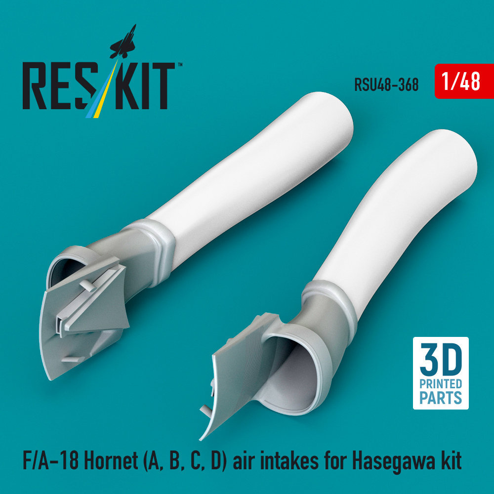 1/48 F/A-18 Hornet (A, B, C, D) air intakes (HAS)
