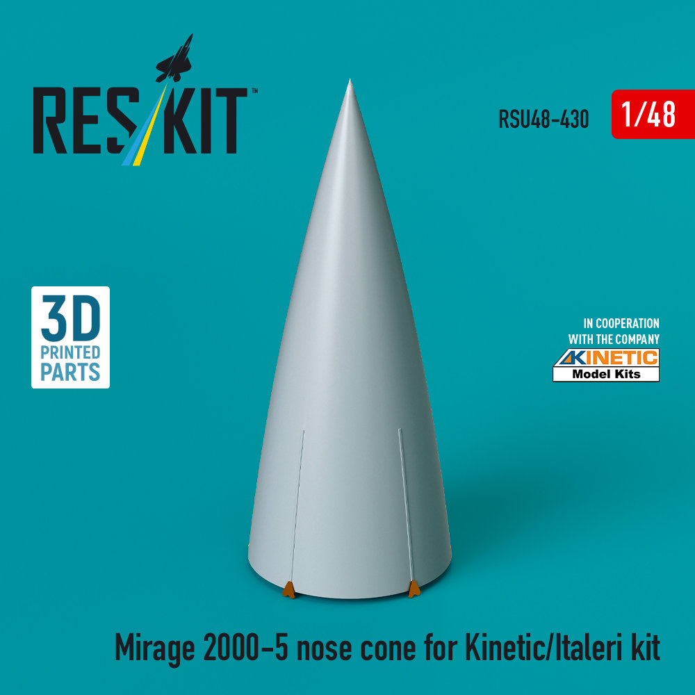 1/48 Mirage 2000-5 nose cone (KIN/ITAL)