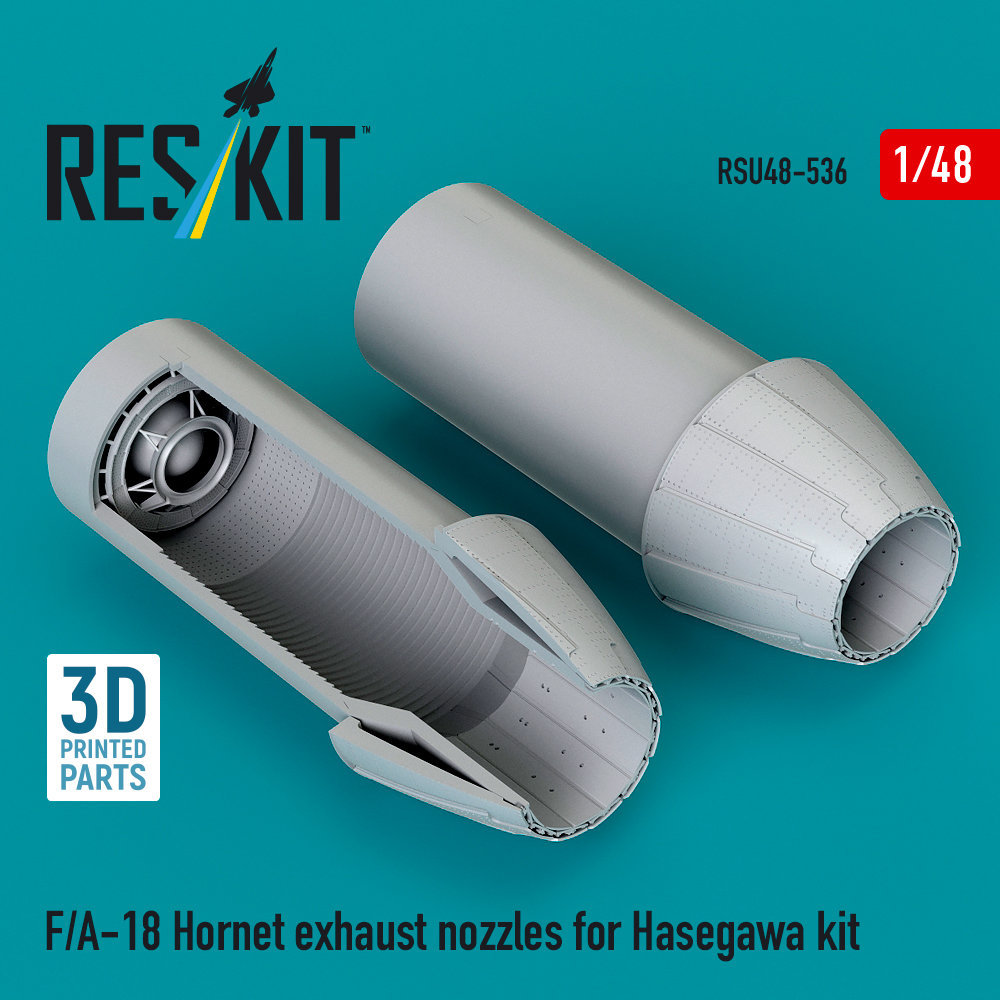 1/48 F/A-18 Hornet exhaust nozzles (HAS)