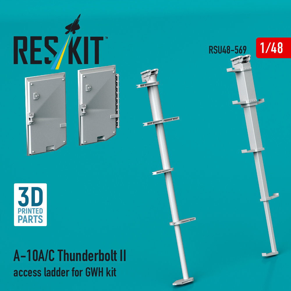 1/48 A-10A/C Thunderbolt II access ladder (GWH)