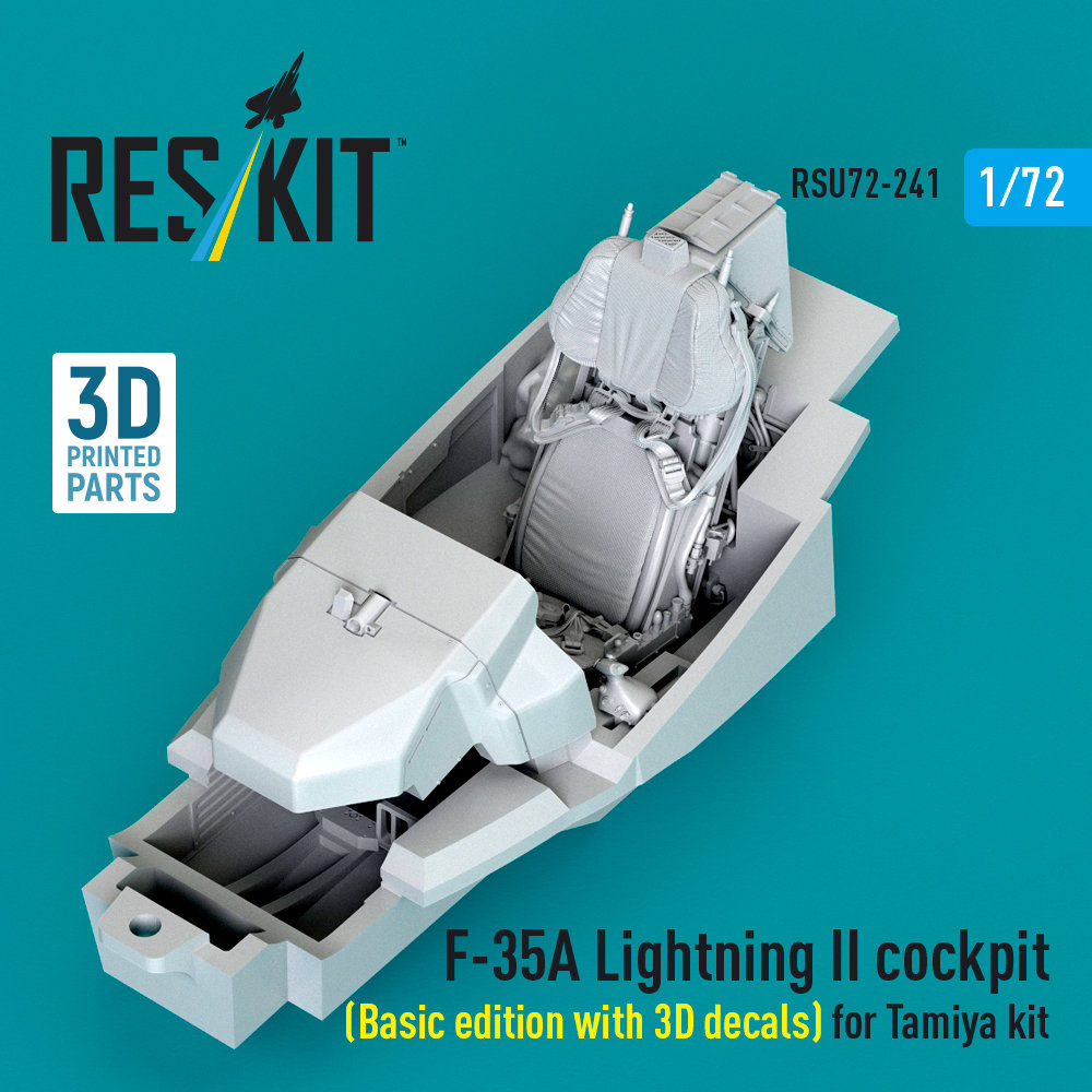 1/72 F-35A Lightning II cockpit - Basic (TAM)