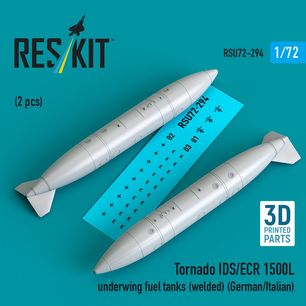 1/72 Tornado IDS/ECR 1500L underwing fuel tanks 