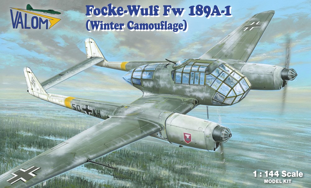 1/144 Focke-Wulf Fw 189A-1 (Winter Camouflage)