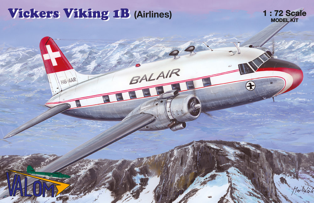 1/72 Vickers Viking 1B (Airliner)
