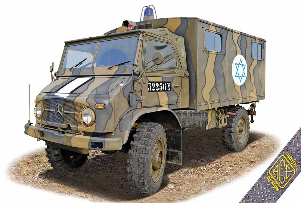 1/72 Unimog S 404 Krankenwagen