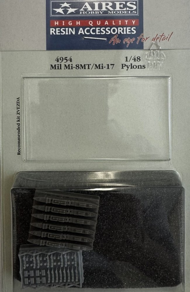 1/48 Mil Mi-8MT/Mi-17 pylons (ZVE)