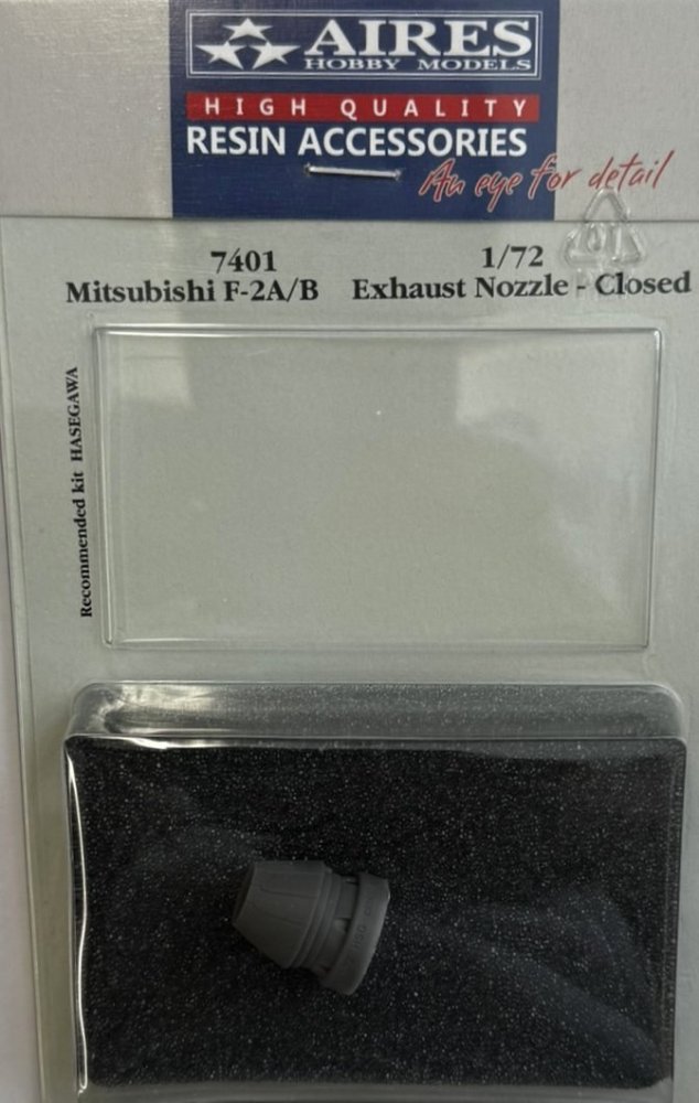 1/72 Mitsubishi F-2A/B exh.nozzle - closed (HAS)