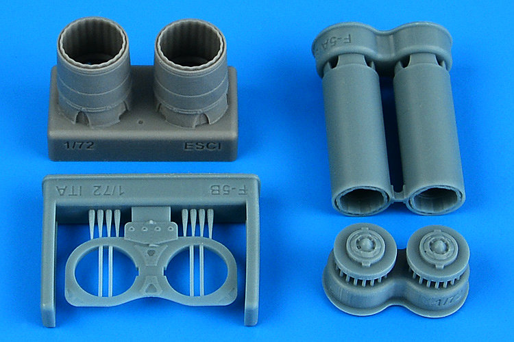 1/72 F-5B Freedom Fighter exh.nozzles (ITA/REV)