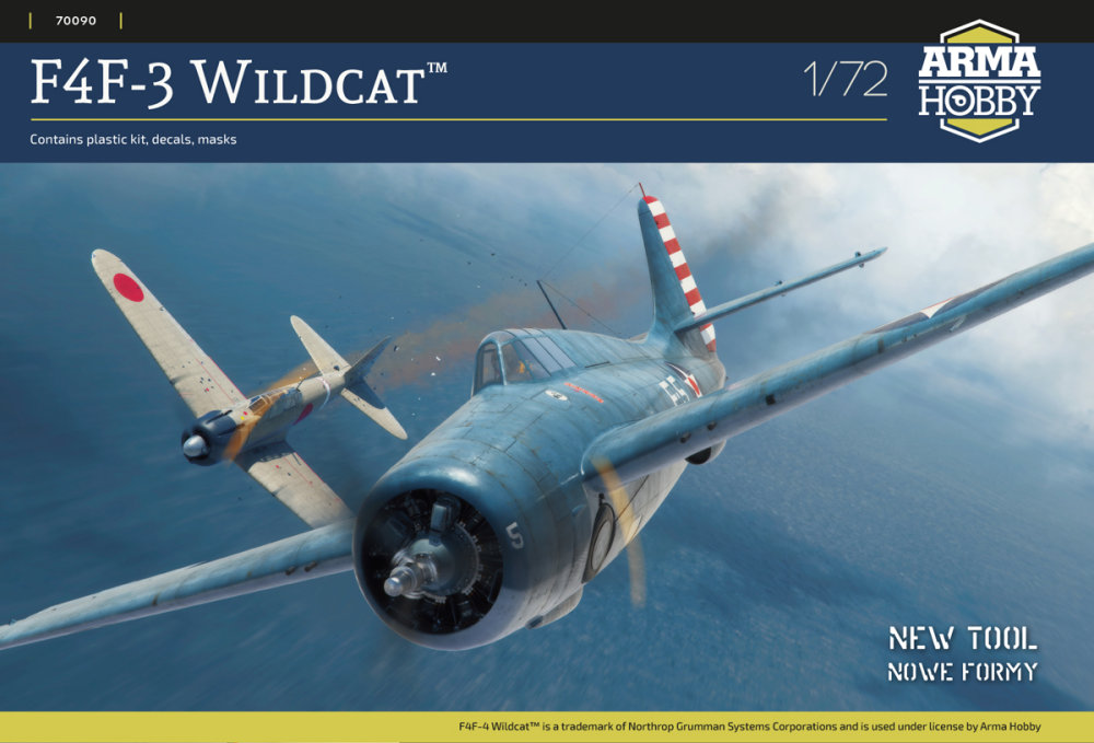 1:72 Grumman F4F-3 Wildcat