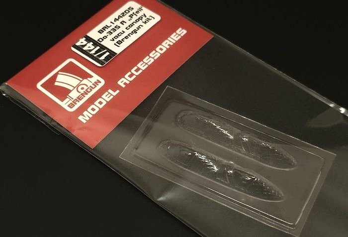 1/144 Dornier Do-335 A Pfeil Vacu Canopy Single S.