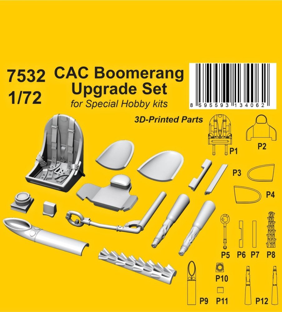 1/72 CAC Boomerang Upgrade Set (SP.HOBBY)