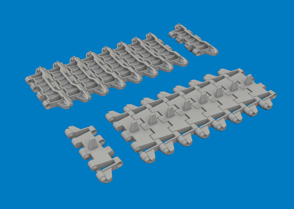BRASSIN 1/35 Merkava Mk.I/II tracks PRINT