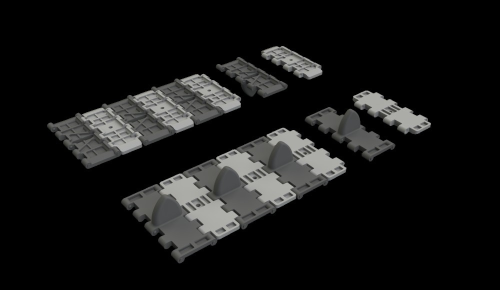BRASSIN 1/35 T-34 'V' pattern tracks PRINT (TAM)