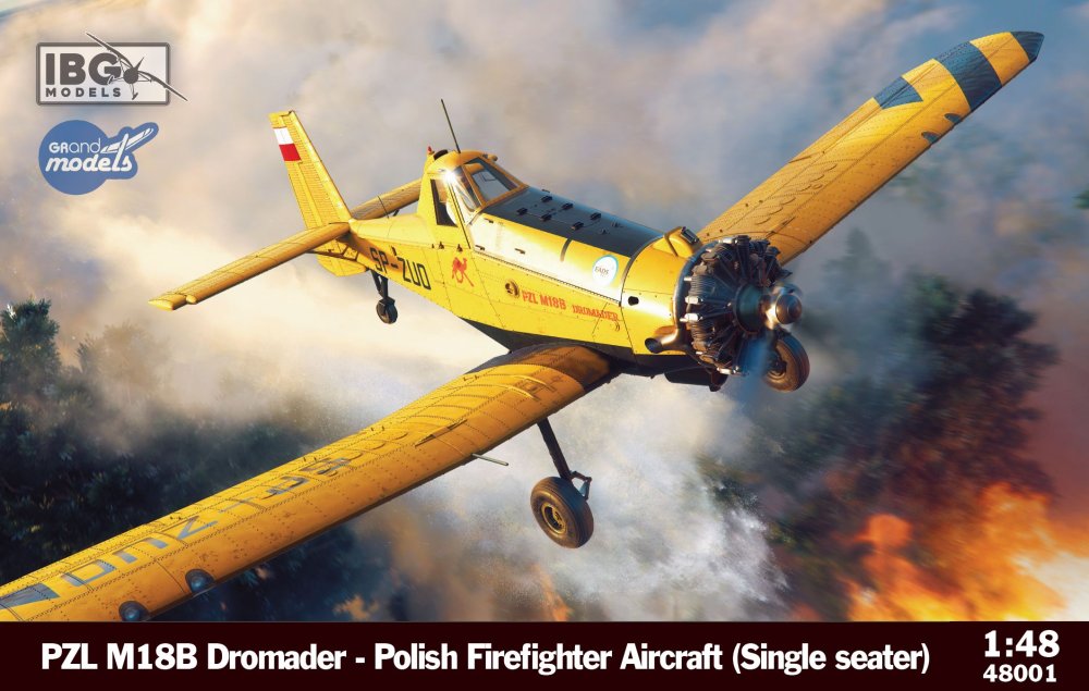 1:48 PZL M18B Dromader Polish Firefighter Aircraft