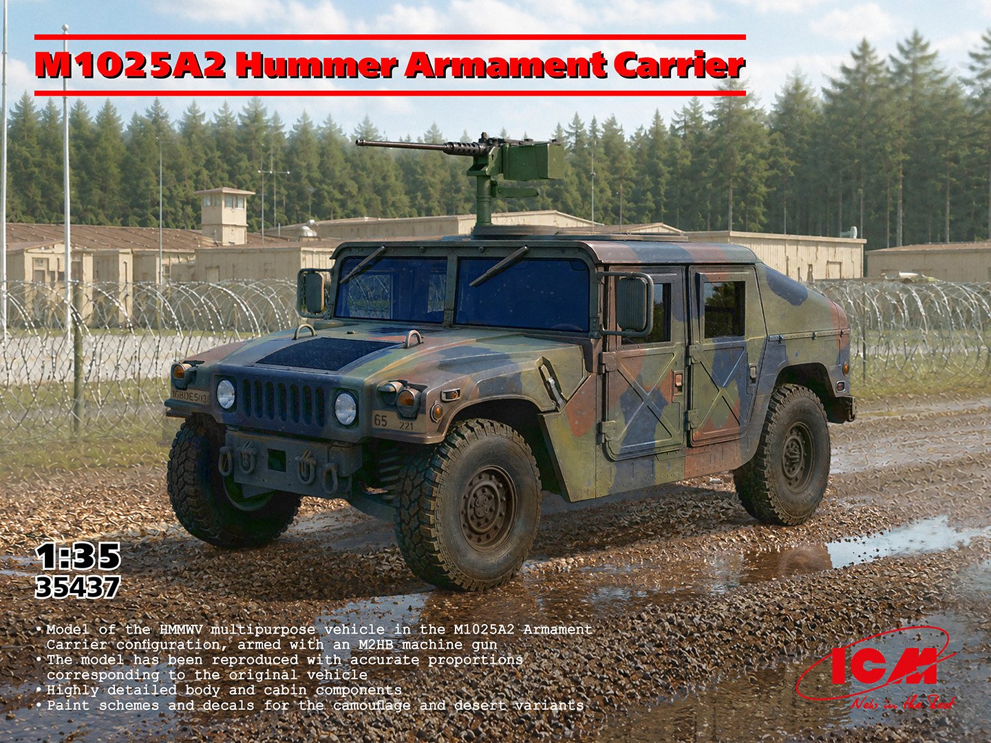1:35 M1025A2 Hummer Armament Carrier