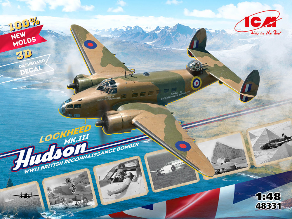 1:48 Lockheed Hudson Mk.III RAF Reconn. Bomber