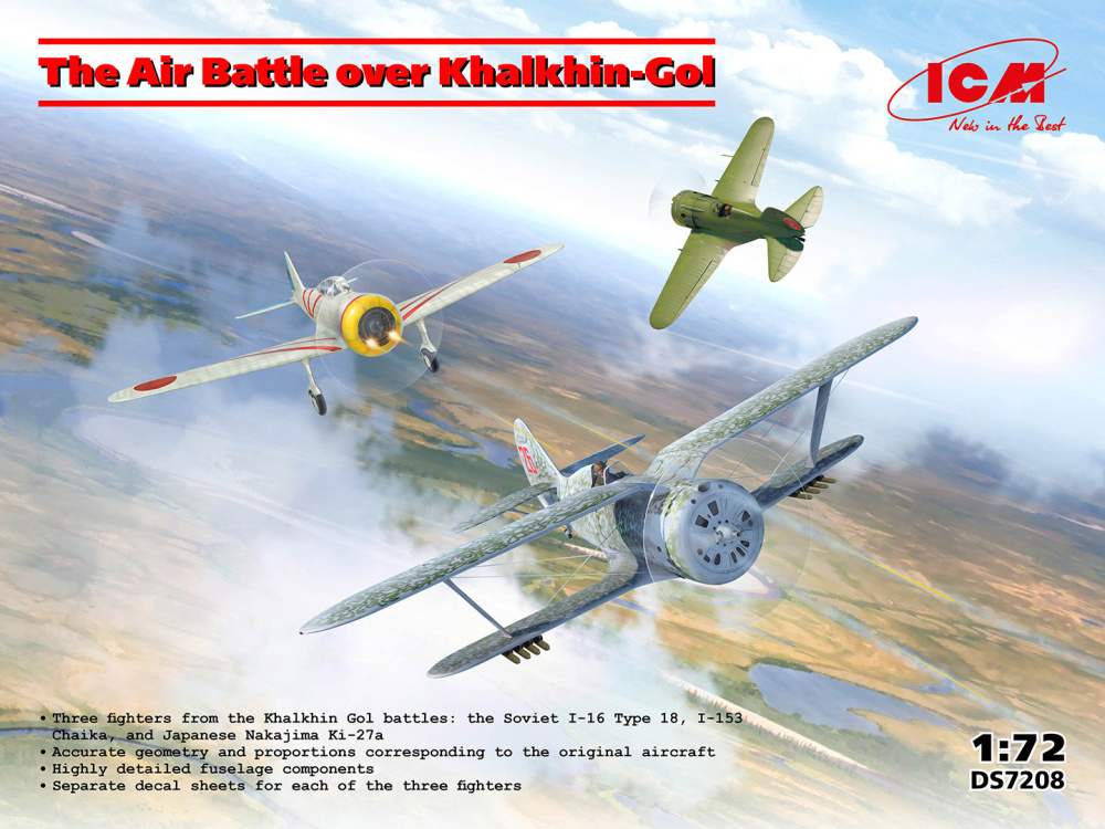1:72 The Air Battle over Khalkhin-Gol (3 kits)