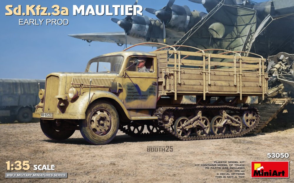 1:35 Sd.Kfz.3a Maultier, Early Production