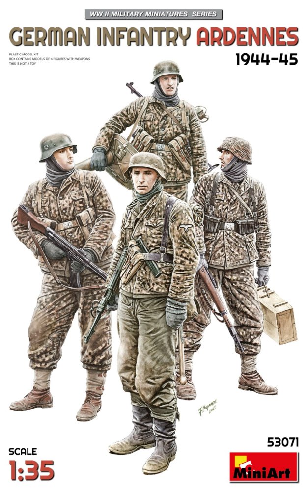 1:35 German Infantry, Ardennes 1944-45 