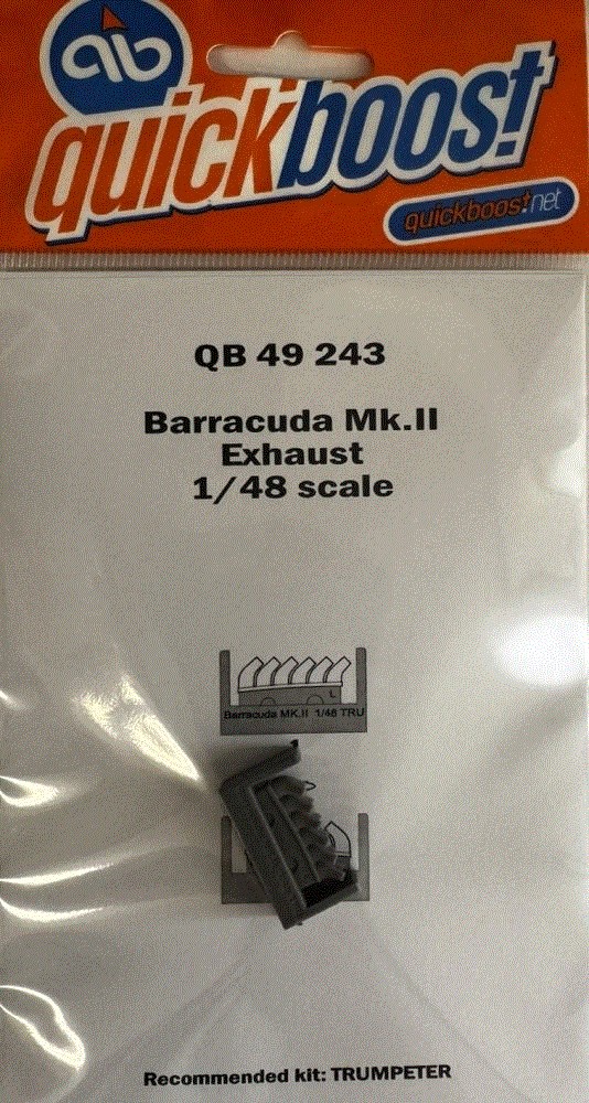 1/48 Barracuda Mk.II exhaust (TRUMP)