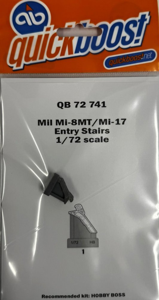 1/72 Mil Mi-8MT/Mi-17 entry stairs (HOBBYB)