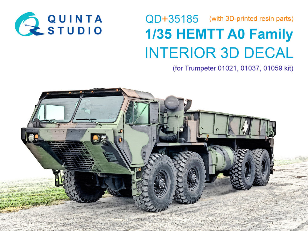 1/35 HEMTT A0 Family 3D Interior (TRUMP)