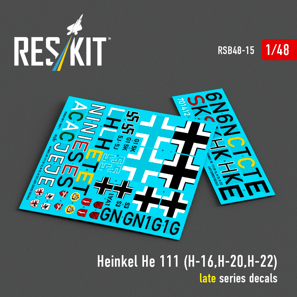 1/48 Heinkel He 111 (H-16,H-20,H-22) late series 