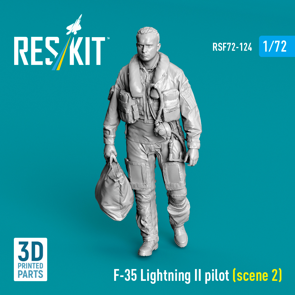 1/72 F-35 Lightning II pilot (scene 2)