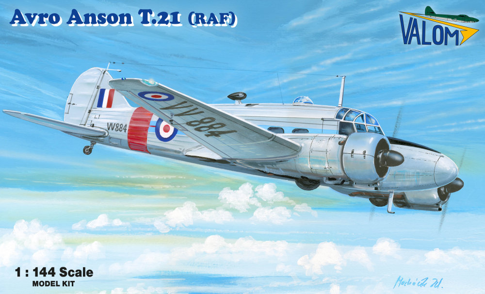 1/144 Avro Anson T.21 RAF (2x camo)